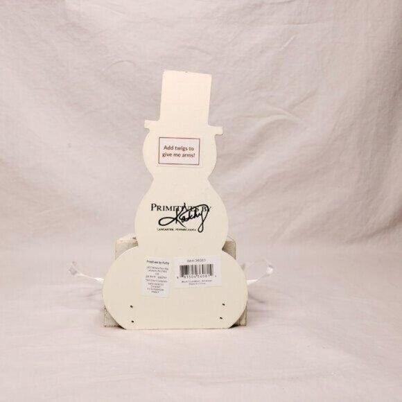 Advent Calendar PBK Wooden Box Sign Count Down To Christmas Snowman - Picture 4 of 6